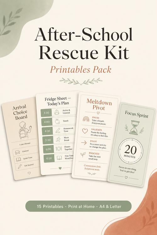 After-school Rescue Kit